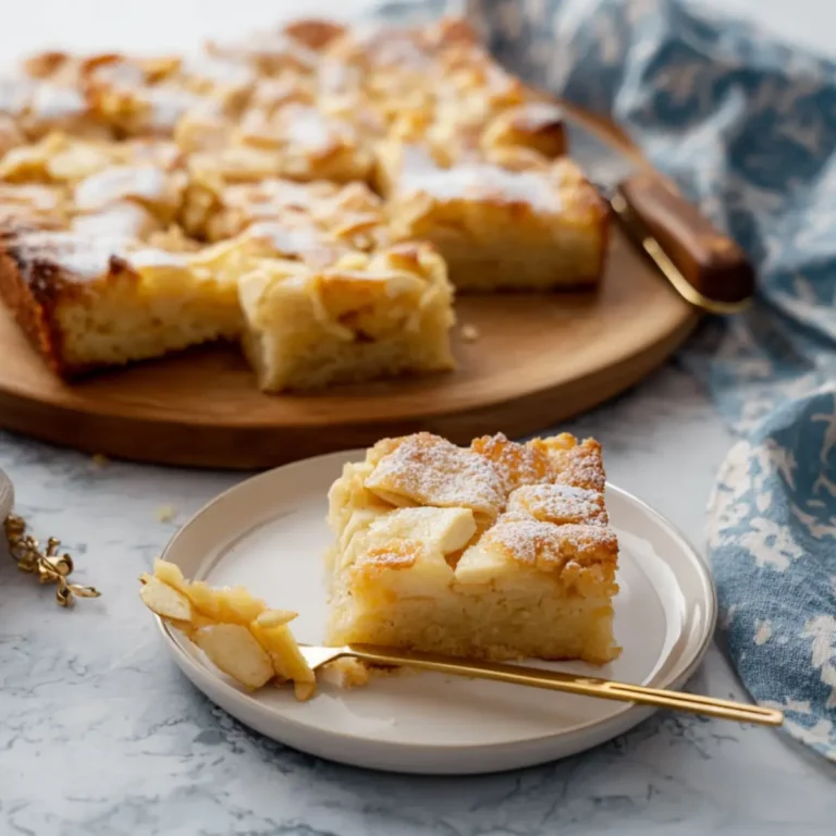 Apfelkuchen vom Blech