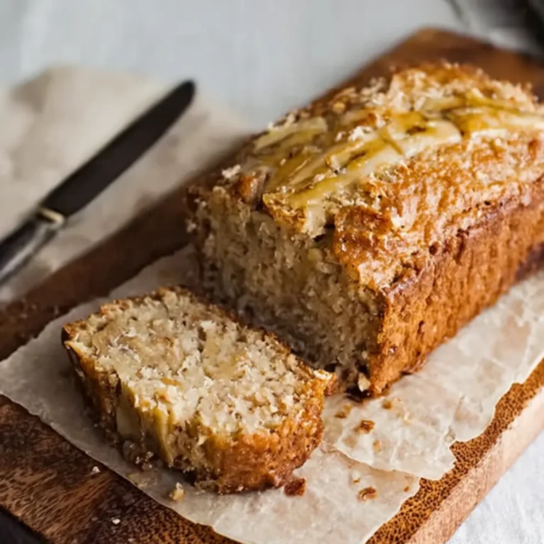 Bananenbrot mit Apfelmus