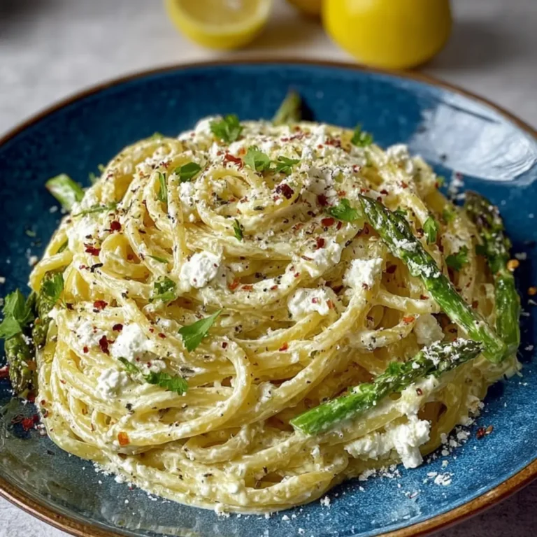 Cremige Zitrone Feta Pasta