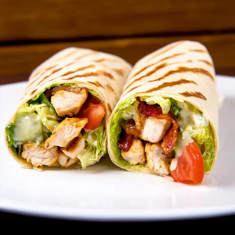 Hähnchen Bacon Ranch Wraps
