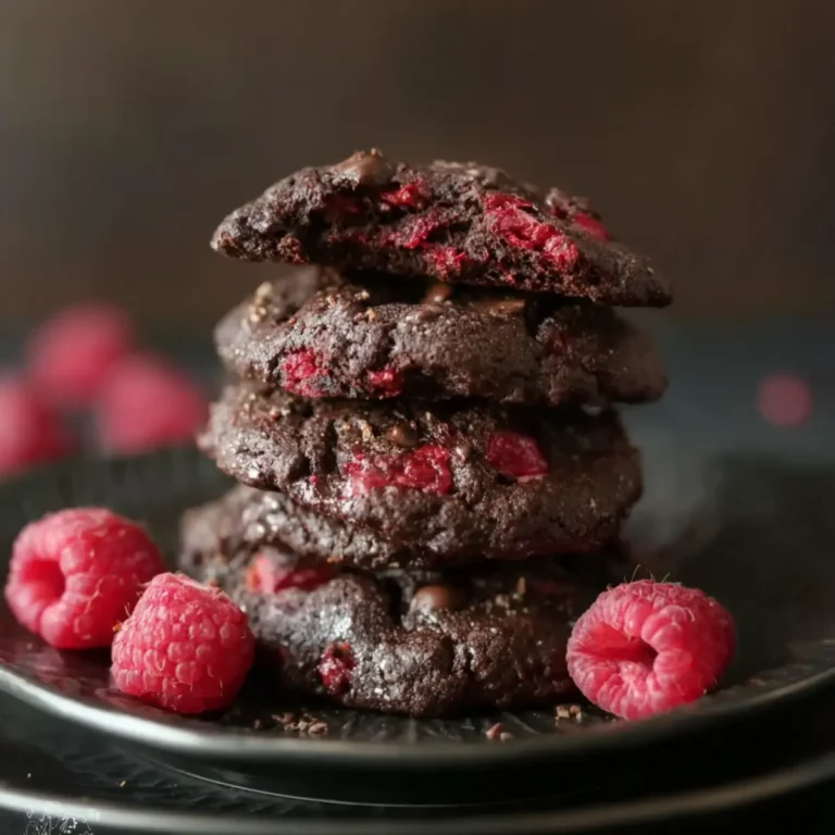 Himbeer Schoko Cookies