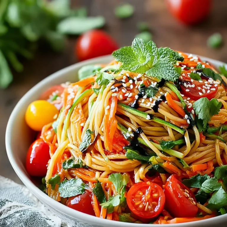 Kalifornischer Spaghetti Salat
