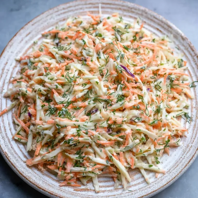 Kohlrabi Karotten Apfel Coleslaw