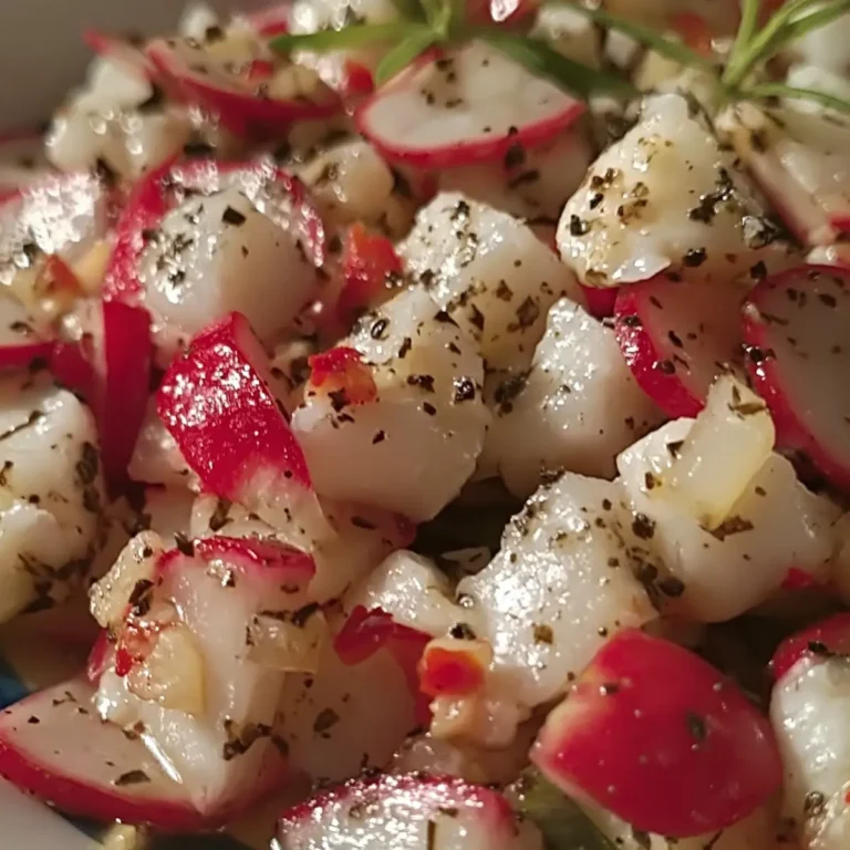 Käse Radieschen Salat