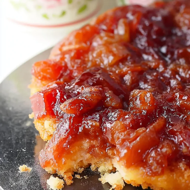 Rhabarber Tarte Tatin