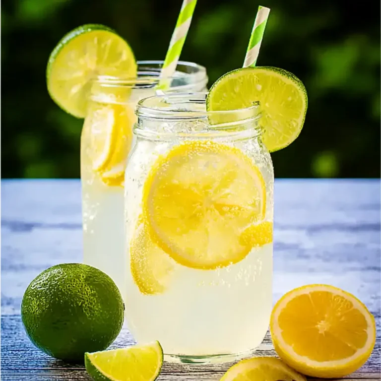 Sprudelnde Limonade