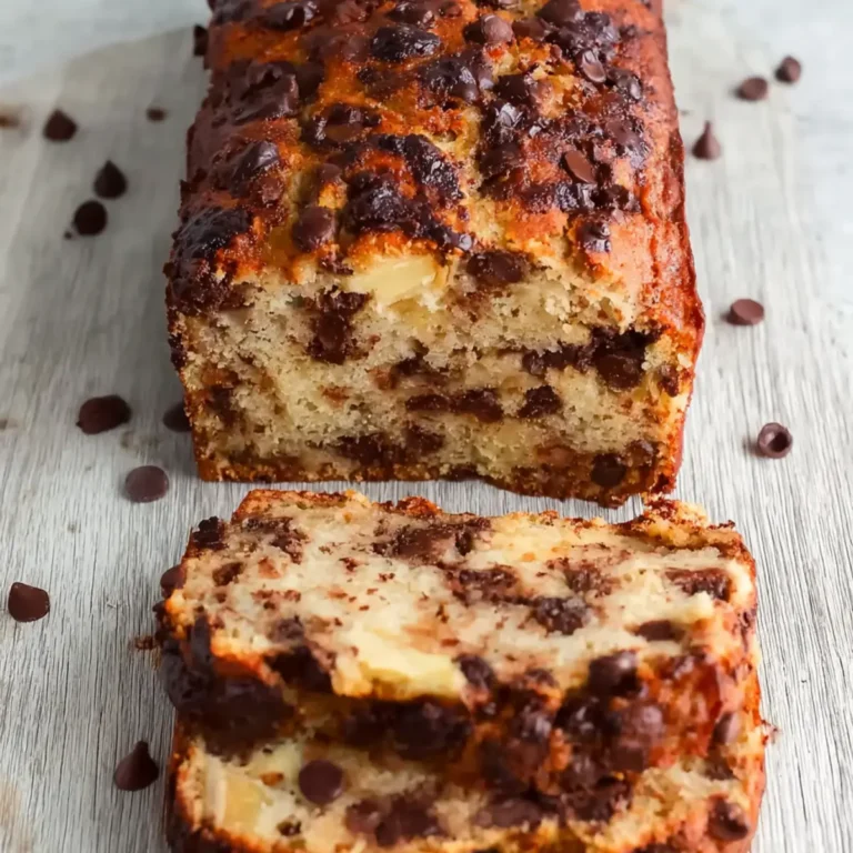 Veganes Bananenbrot mit Schokolade