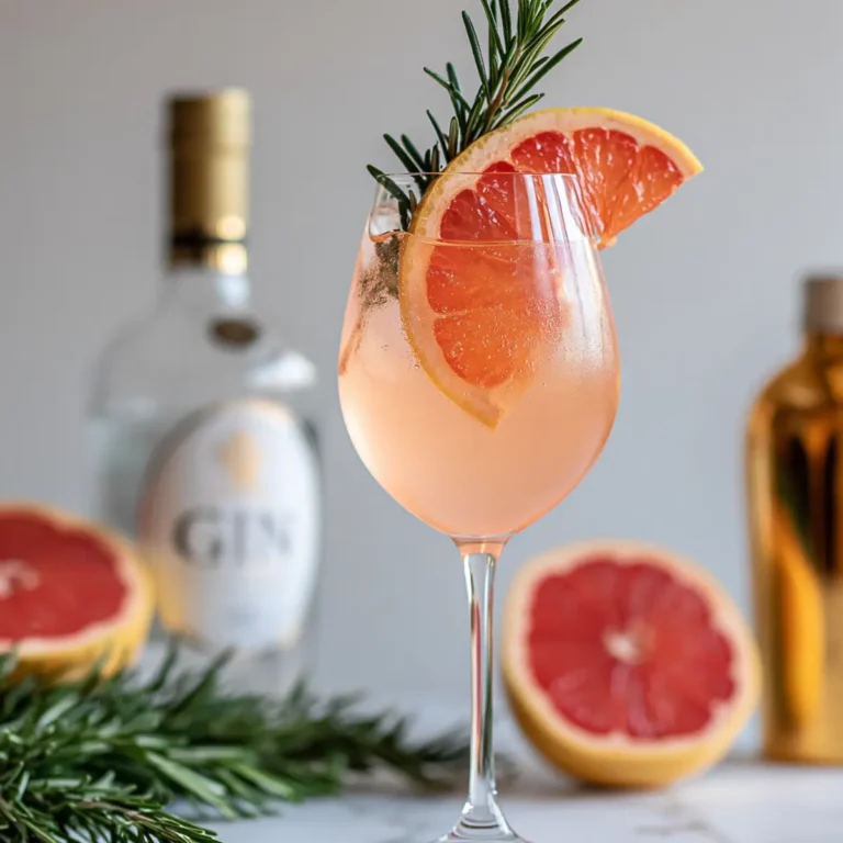Grapefruit Prosecco Gin Spritz