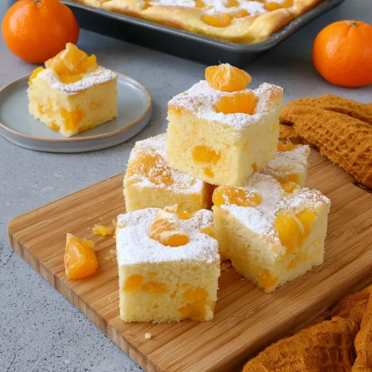 Mandarinenkuchen vom Blech