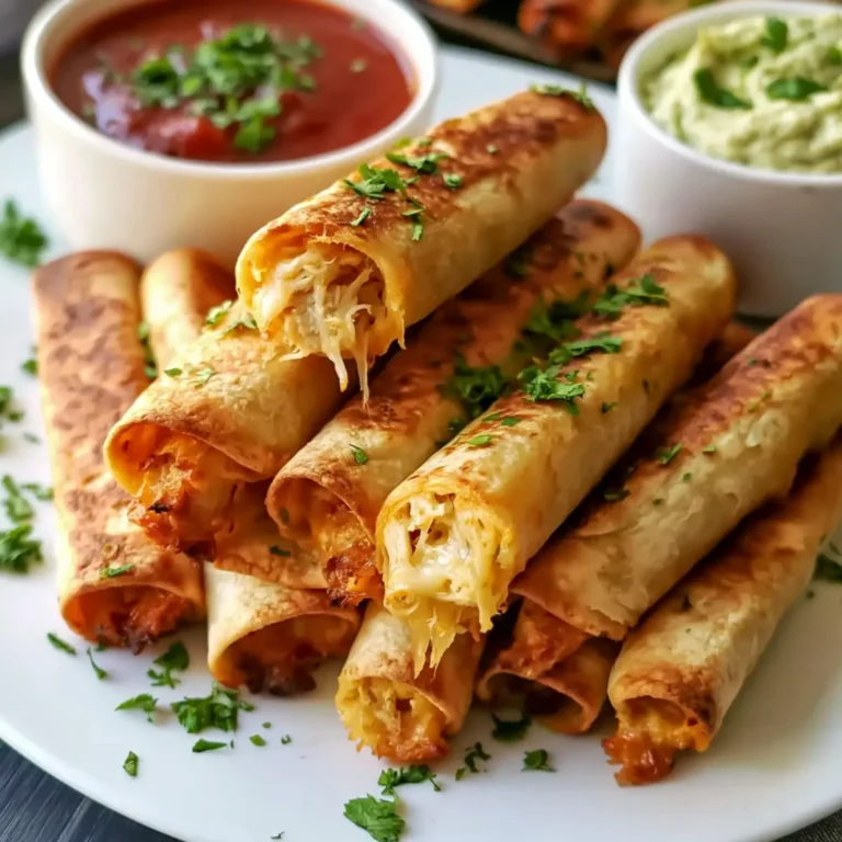Mini Hähnchen Taquitos