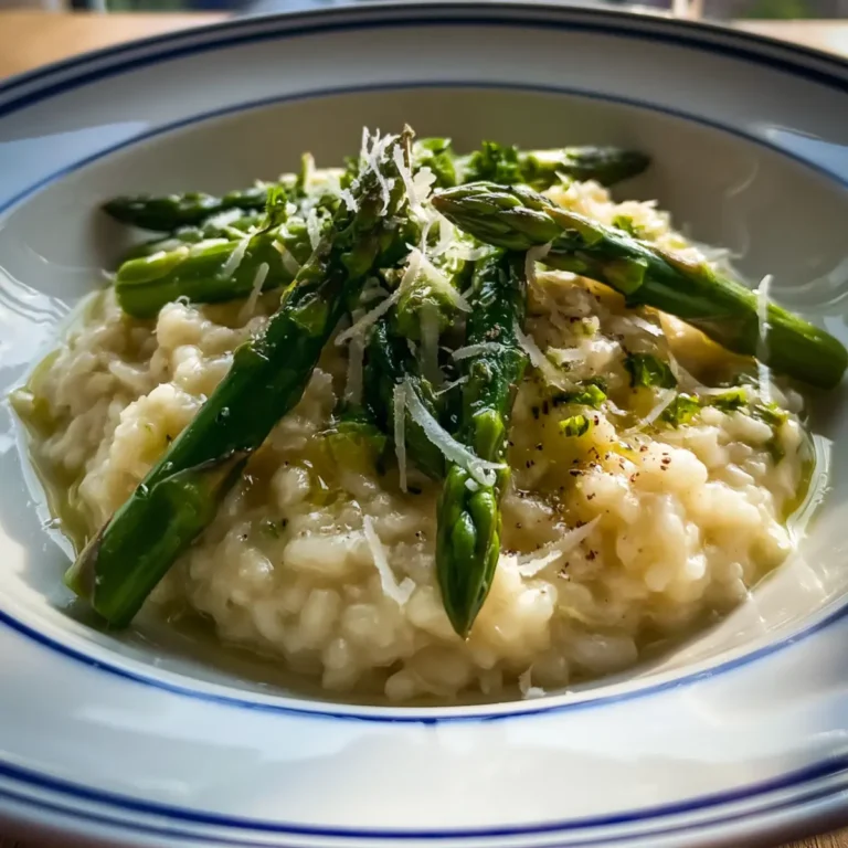 Risotto mit Grünem Spargel & Parmesan