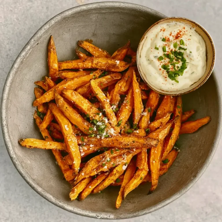 Süßkartoffel Pommes
