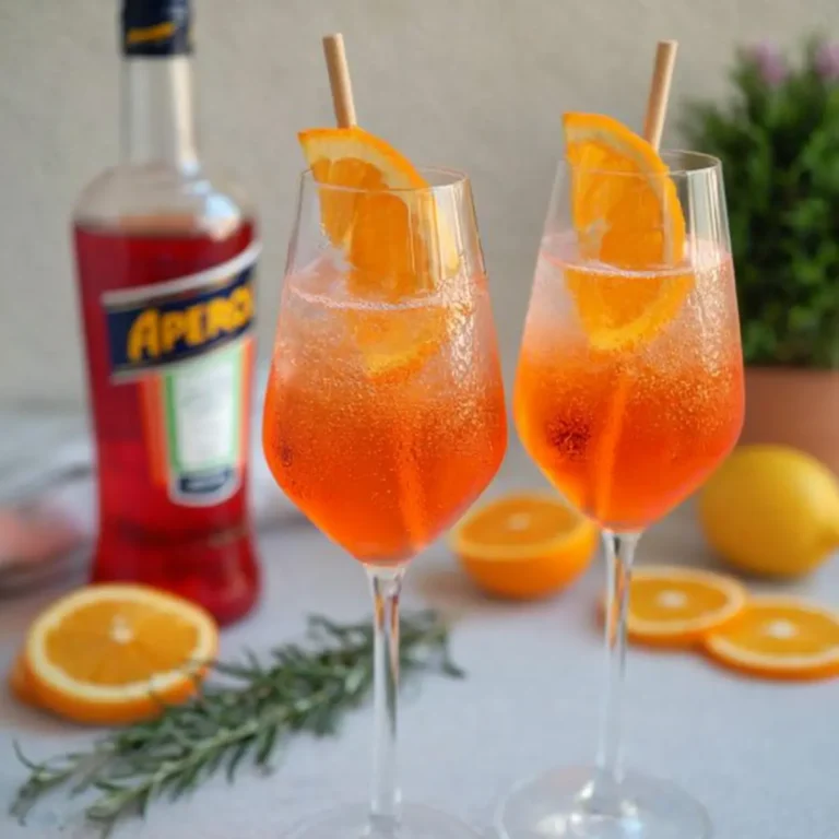 Alkoholfreier Aperol Spritz