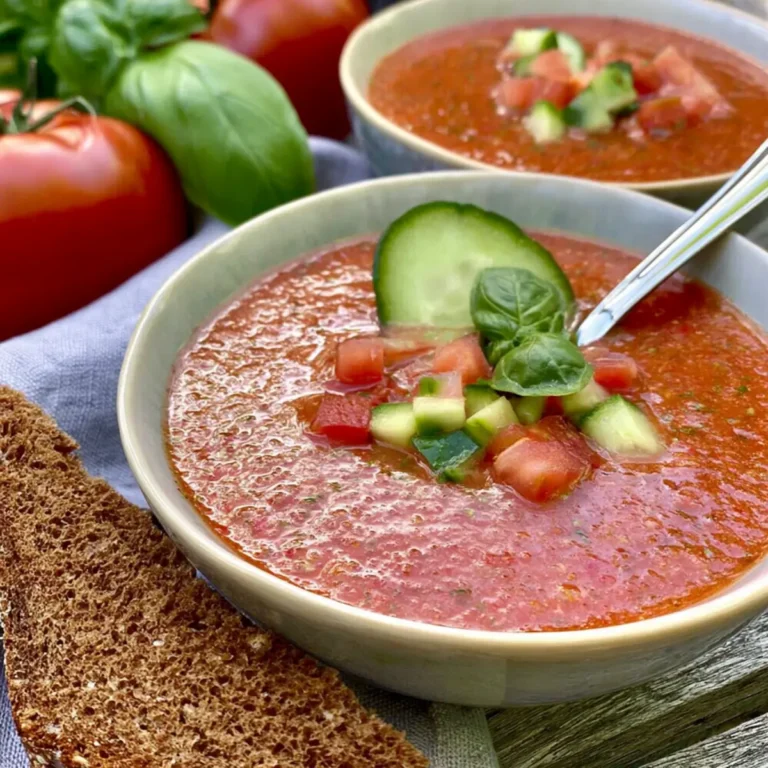Eisgekühlte Gazpacho