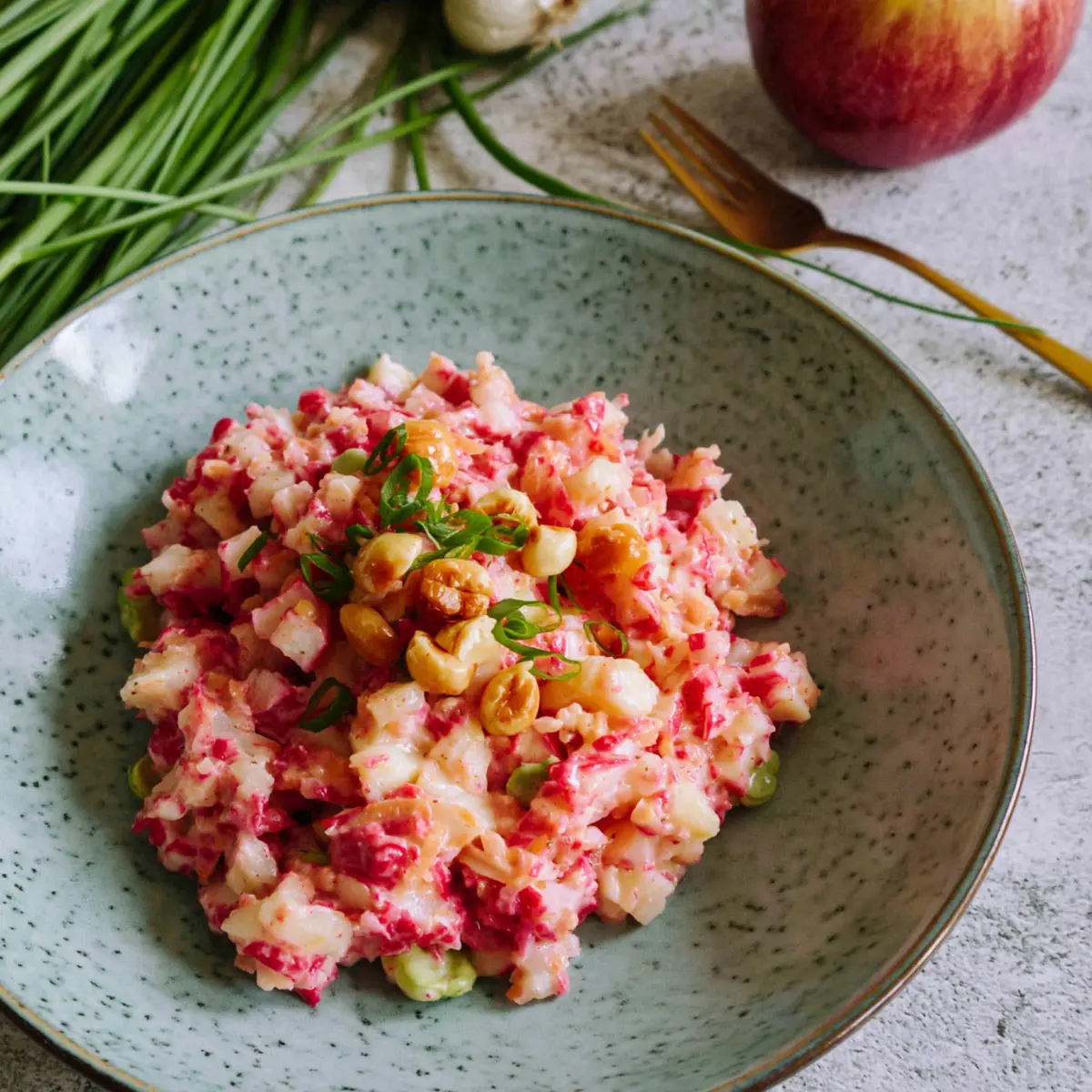 Radieschensalat mit Apfel
