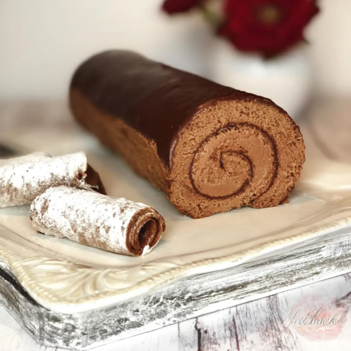 Schokoladenroulade